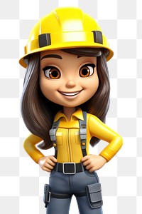 PNG Industry hardhat helmet cute. AI generated Image by rawpixel.