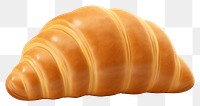 PNG Croissant food white background viennoiserie. AI generated Image by rawpixel.