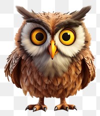 PNG Owl animal bird beak transparent background