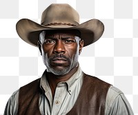 PNG Cowboy adult white background headwear. 