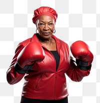 PNG Boxing adult woman transparent background