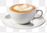 PNG Cappuccino coffee saucer latte. 