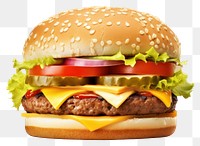 PNG Cheese burger food transparent background