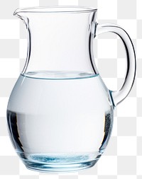 PNG Jug glass drink white background. AI generated Image by rawpixel.