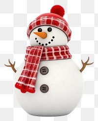 PNG Snowman christmas winter white. 