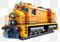 PNG Locomotive vehicle train transportation. AI generated Image by rawpixel.