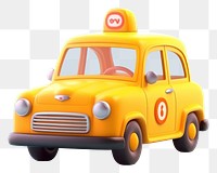 PNG Taxi car vehicle cartoon. 