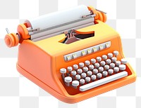 PNG Typewriter text car white background. AI generated Image by rawpixel.