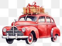 PNG Christmas tree car vehicle. AI generated Image by rawpixel.