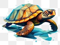 PNG Reptile animal turtle sea transparent background