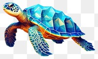 PNG Reptile animal turtle sea transparent background