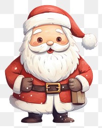 PNG Santa claus celebration decoration christmas transparent background