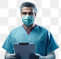 PNG Doctor surgeon adult face. AI generated Image by rawpixel.