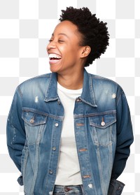 PNG Laughing smiling jacket smile. 