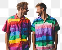 PNG Shirt t-shirt rainbow sleeve. 