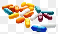 PNG Pill capsule antioxidant transparent background