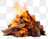 PNG Bonfire wood transparent background fireplace. 