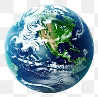 PNG Earth sphere planet space transparent background