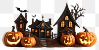 PNG Halloween architecture building transparent background