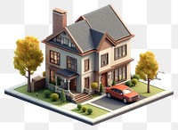 PNG House architecture building vehicle transparent background