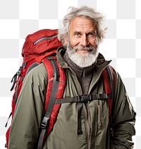 PNG Backpack jacket adult retirement. 