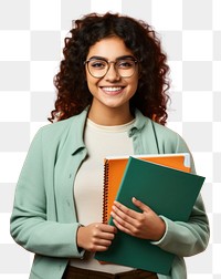 PNG Glasses reading student smile transparent background