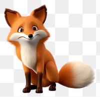 PNG Fox cartoon mammal animal. 