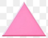 PNG Triangle pink white background simplicity. AI generated Image by rawpixel.
