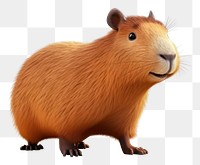 PNG Capybara mammal animal rodent. 