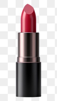 PNG Rouge lipstick cosmetics white background magenta. AI generated Image by rawpixel.