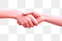 PNG Handshake agreement greeting togetherness. AI generated Image by rawpixel.