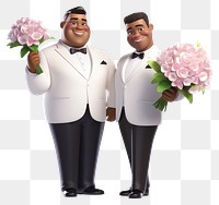 PNG Tuxedo flower cartoon adult. 