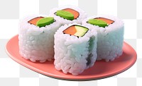 PNG Sushi plate food rice. 