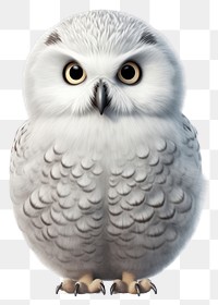 PNG Snowy owl animal white bird. 