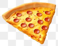 PNG Pizza food transparent background pepperoni. AI generated Image by rawpixel.