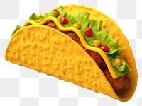 PNG Taco food transparent background vegetable. 