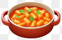 PNG Food dish bowl vegetable. AI generated Image by rawpixel.