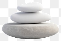 PNG Pebble stone white simplicity. 