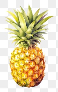 PNG Pineapple fruit plant food. 