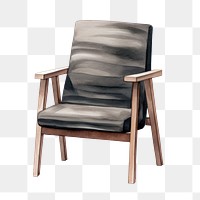 PNG Furniture armchair architecture relaxation. 