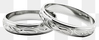 PNG Platinum jewelry wedding silver transparent background