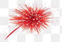 PNG Celebration fireworks white background splattered. AI generated Image by rawpixel.