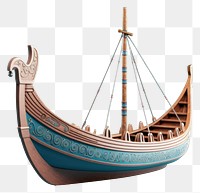PNG Viking boat sailboat vehicle. AI generated Image by rawpixel.