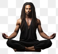 PNG Sitting sports adult yoga. AI generated Image by rawpixel.