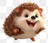 PNG Cute Hedgehog hedgehog cartoon mammal. 