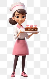 PNG Holding cartoon food cake. AI generated Image by rawpixel.