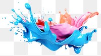 PNG Splattered creativity simplicity freshness. 