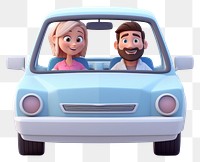 PNG Car vehicle cartoon transparent background. 