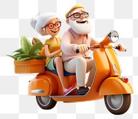 PNG Motorcycle vehicle scooter glasses. AI generated Image by rawpixel.