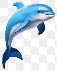 PNG Dolphin animal mammal fish. 